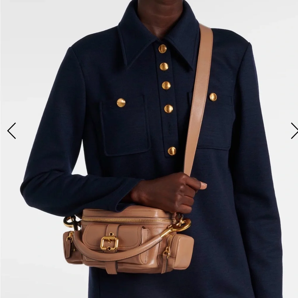 Chloé Small Camera Bag in shiny leather - Picture 2 of 11